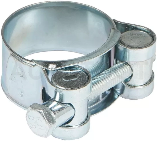 Хомут силовой 31-34/20мм, шарнирный, W1(оцинк.)