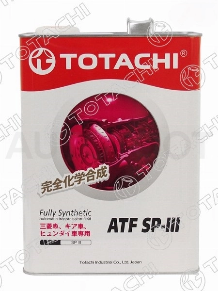 ATF масло трансмиссионное TOTACHI SP III 4л - Артикул 4562374691100 - Производитель Totachi - Фото, Отзывы, Цены