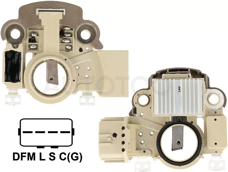 Реле-регулятор напряжения генератора MMC COLT V 4G92 95-03/LANCER VI 1.3 4G13/ASX GA0#/LANCER X