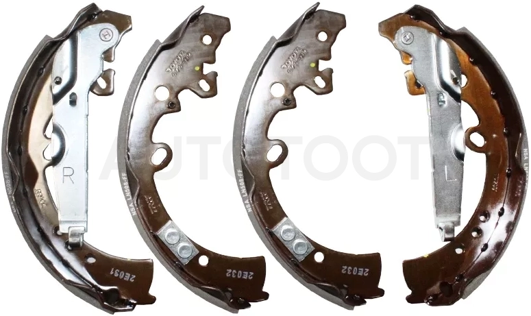 Колодки тормозные барабанные Toyota Hilux Pick Up 04- / Fortuner 04
