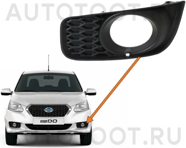 Оправа противотуманной фары левая -  для DATSUN ON-DO