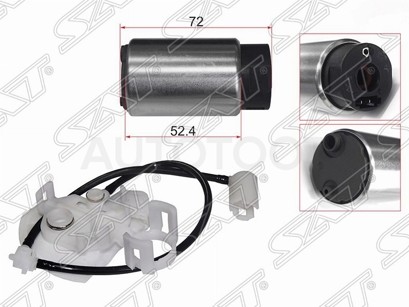 Насос топливный 2.4-2.5 2AZ-FE / 2AR-FE