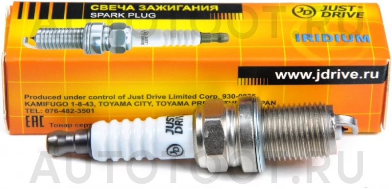 Свеча зажигания /FR6EI/K20PSRB8 IRIDIUM - Артикул JPS3012 - Производитель Just Drive - Фото, Отзывы, Цены