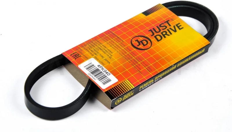 Ремень поликлиновый JD - Артикул 4PK940 - Производитель Just Drive - Фото, Отзывы, Цены