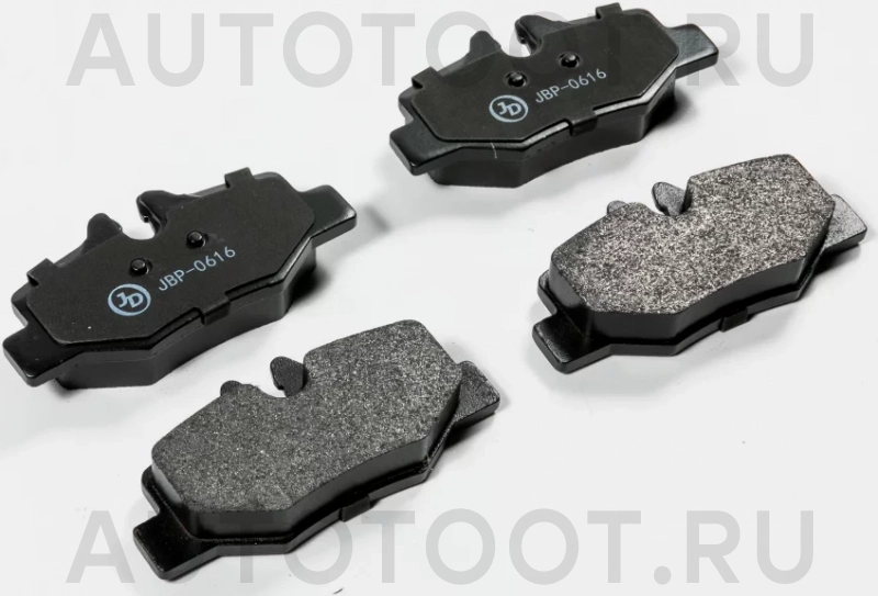 Колодки тормозные дисковые, задние - Артикул JBP0616 - Производитель Just Drive - Фото, Отзывы, Цены