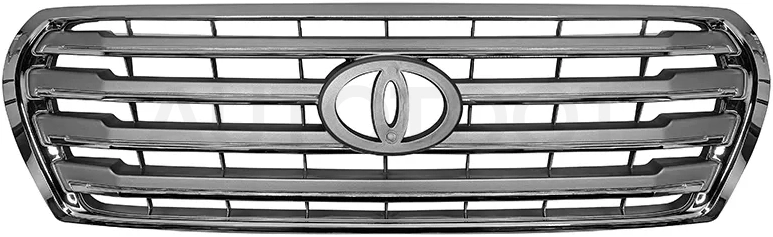 Решетка радиатора Toyota Land Cruiser (J200) 12-15 (с хром молдингом)