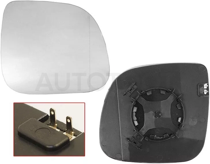 Полотно зеркала Volkswagen Transporter 09- / Amarok 10-16 (Справа/ Обогрев)
