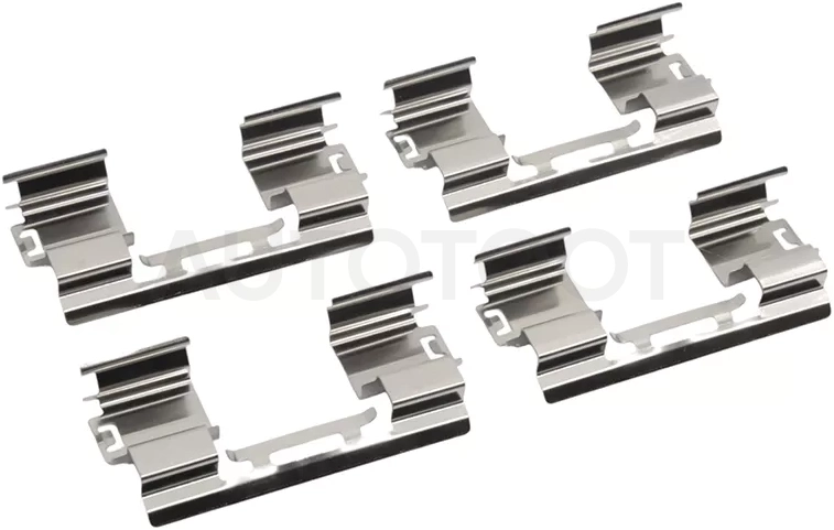 Комплект монтажный тормозных колодок FR CHEVROLET AVEO 11-/CRUZE 09-/OPEL ASTRA J/MOKKA 12-/FORD TRANSIT 13