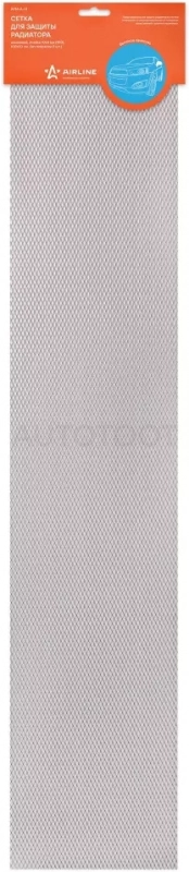 Сетка для защиты радиатора, алюм., яч. 10*4 мм(R10), 100*20 см, без покраски (1 шт.)