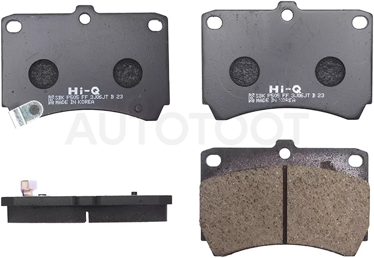 Колодки тормозные (Спереди) Kia Rio 00-05 / Mazda Demio 96-02 / 121 91-96 / 2 02-07 / 323 89-03
