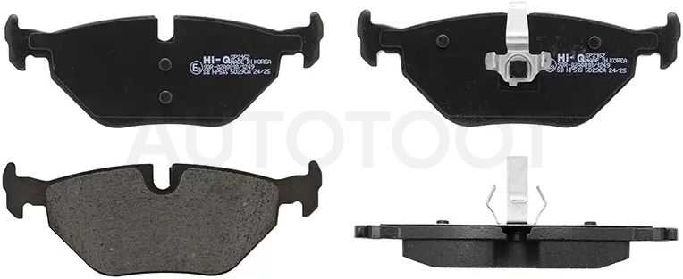 Колодки тормозные (Сзади) BMW 3-Series 90-06 / Z4 02-08
