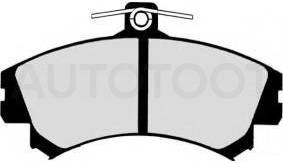 Колодки тормозные передние -ST4605A734 Sat для MITSUBISHI CARISMA