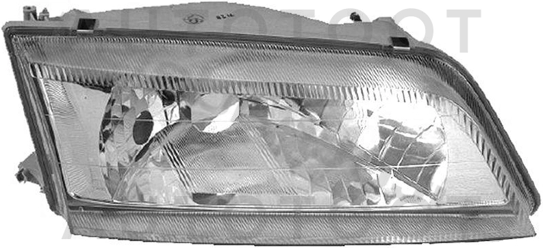 Фара правая (тюнинг, хрусталь, внутри хром) -  для NISSAN MAXIMA, NISSAN CEFIRO