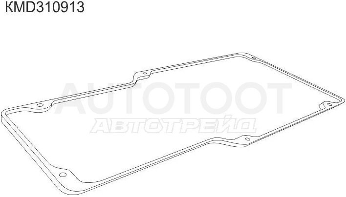 Прокладка клапанной крышки MMC 4G63/4G64 SOHC 02-, Airtrek/Outlander CU2/4, Galant EA#, SpWagon N8#