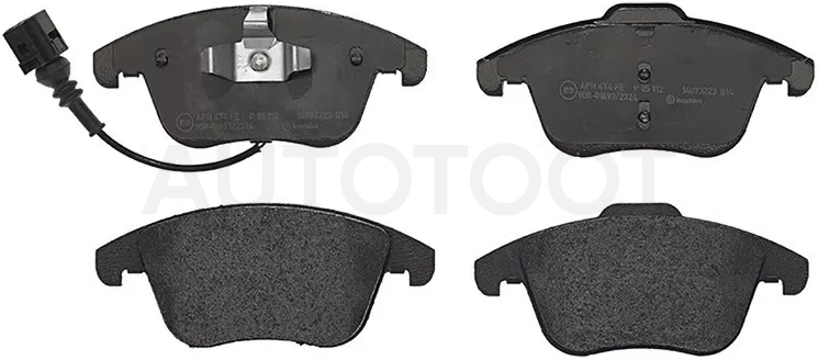 Колодки тормозные (Спереди) Audi A3 03-13 / Q3 11-19 / Volkswagen Golf 03-16 / Jetta 05-10 / Passat 05-20 / Polo 09-22 / Audi A1 10-18 / S3 08-12 / TT 06-14 / TTS 08-14 / LADA Kalina 04-13 / SEAT Alhambra 10-15 / Ibiza 08-15 / Skoda Fabia 07-15 / Yeti 09