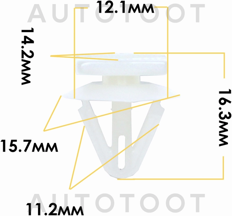 Клипса MB132135 -KJ827 Masuma для MITSUBISHI RVR, MITSUBISHI DELICA