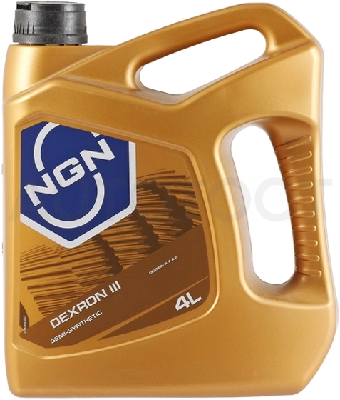 Масло трансмиссионное полусинтетическое NGN DEXRON III (Semi-synthetic) 4л - Артикул V172085334 - Производитель NGN - Фото, Отзывы, Цены