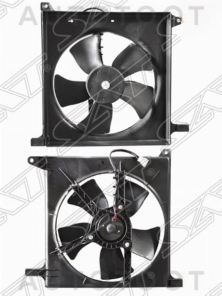 Диффузор радиатора в сборе -STDW252010 Sat для DAEWOO NEXIA