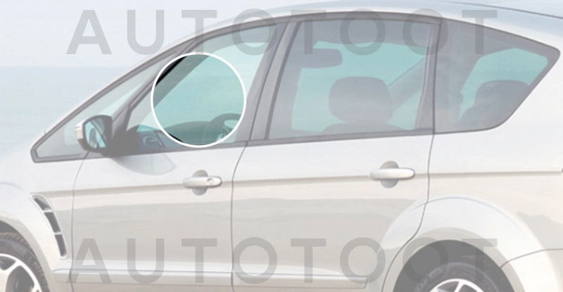Стекло переднее левое опускное -  для FORD S-MAX
