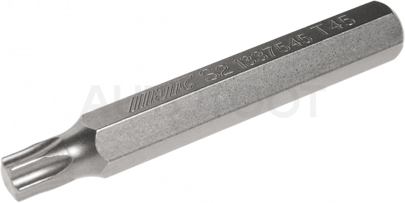 Бита-TORX Т45 х 75 мм, шестигранник 10мм