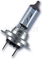Лампа H7 12V 55W ALLSEASON +30% больше, температура 3000К