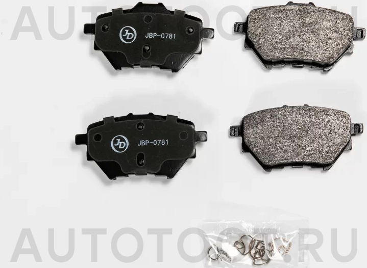 Колодки тормозные дисковые задние, комплект - Артикул JBP0781 - Производитель Just Drive - Фото, Отзывы, Цены