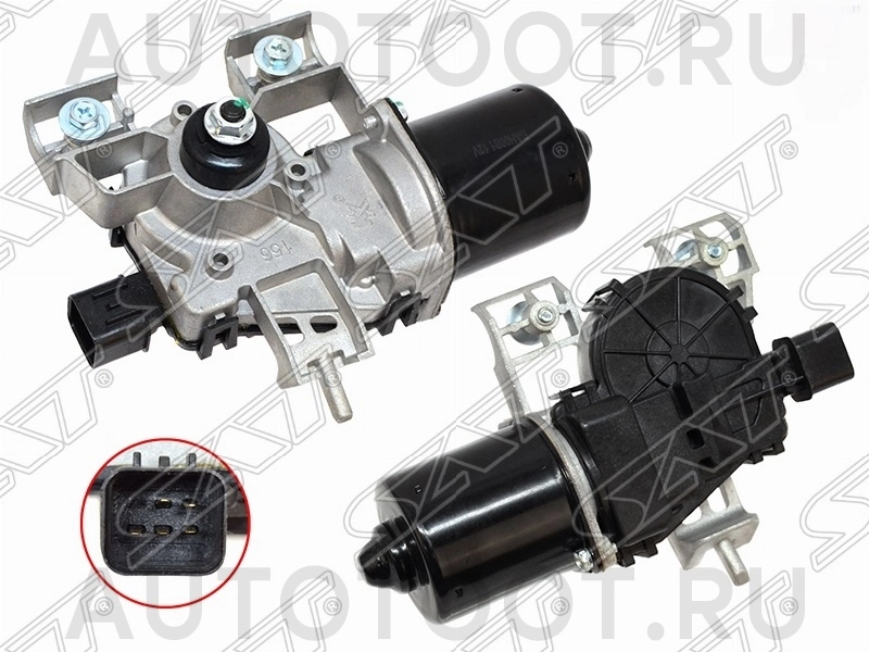 Мотор трапеции стеклоочистителя -ST2990002 Sat для HYUNDAI SOLARIS, KIA RIO