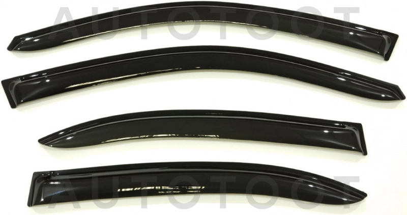 Ветровики, комплект 4 шт. -  для HONDA CIVIC