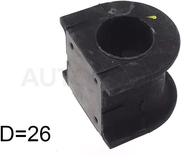 Втулка стабилизатора Toyota Hiace 82-04 / Land Cruiser (J100,J80) 80-07 / Land Cruiser Prado (J70,J90) 87-02 / 4Runner 95-02 (Перед/ Слева/ 26.00)