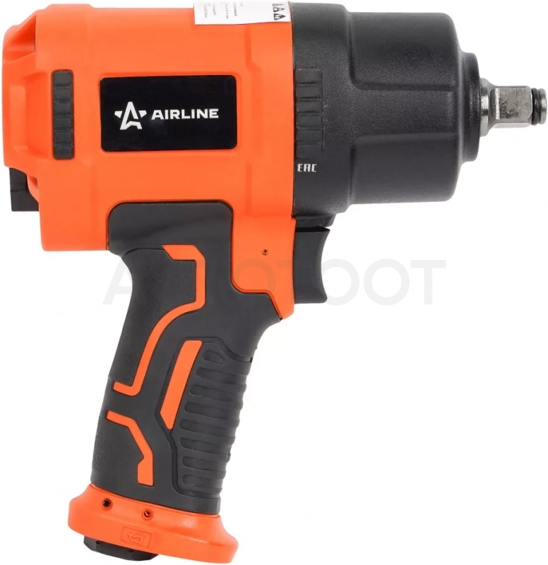 Гайковерт пневматический ударный композитный 1/2"DR 860Нм PRO - Артикул ATIW03 - Производитель Airline - Фото, Отзывы, Цены