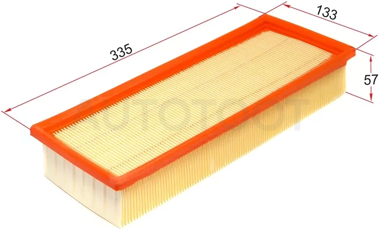 Фильтр воздушный AUDI 80 80-96/90 84-97/VW PASSAT B2 80-88