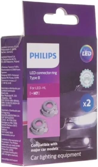 Набор соединительных колец PHILIPS LED (H7) - Артикул 11172BX2 - Производитель Philips - Фото, Отзывы, Цены