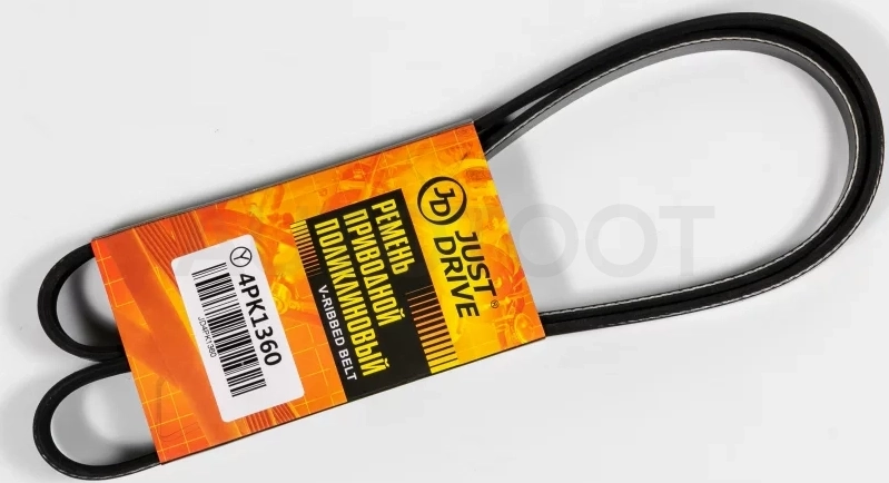 Ремень поликлиновый JD - Артикул 4PK1360 - Производитель Just Drive - Фото, Отзывы, Цены