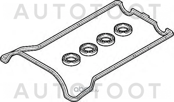Прокладка крышки клапанов -899917 Elring для MERCEDES E-CLASS