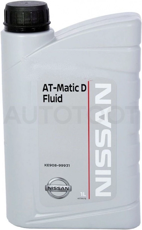 ATF Масло трансмиссионное NISSAN AT-Matic D 1л - Артикул KE90899931R - Производитель Nissan - Фото, Отзывы, Цены