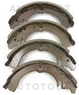 Колодки тормозные задние -ST0449587704 Sat для LIFAN SMILY