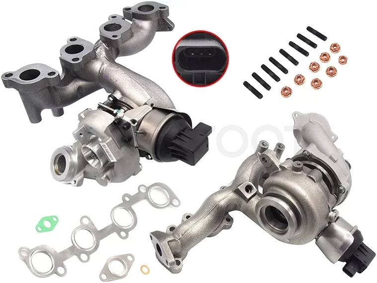 Турбина Audi A3 03-13 / Volkswagen Golf 08-16 / Passat 05-11 / Audi S3 08-12 / Skoda Yeti 09-18 / Volkswagen Golf Plus 08-14 / Passat CC 08-11 / Scirocco 08-14 BSE;BSF;BKD;AZV;CBAA;CBAB;CFFB;CLJA;CBDB;CFHC;CJAA;CFFA