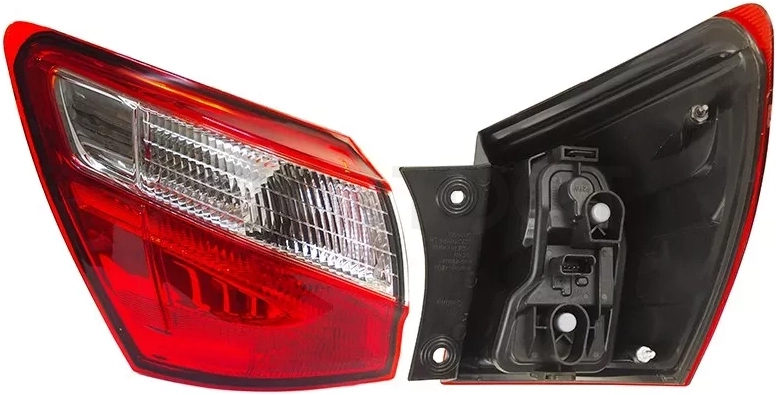Фонарь задний Nissan Qashqai 10-13 / Dualis 10-14 / Qashqai+2 10-14 (Слева/ LED)