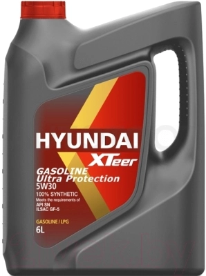 5W-30 Масло моторное синтетическое "Gasoline Ultra Protection 5W-30", 6л
