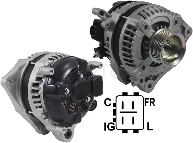 Генератор HONDACR-V R20A207-12 LHD/ACCORD CP#/CU# R20A3 08-13 LHD 14V 105A