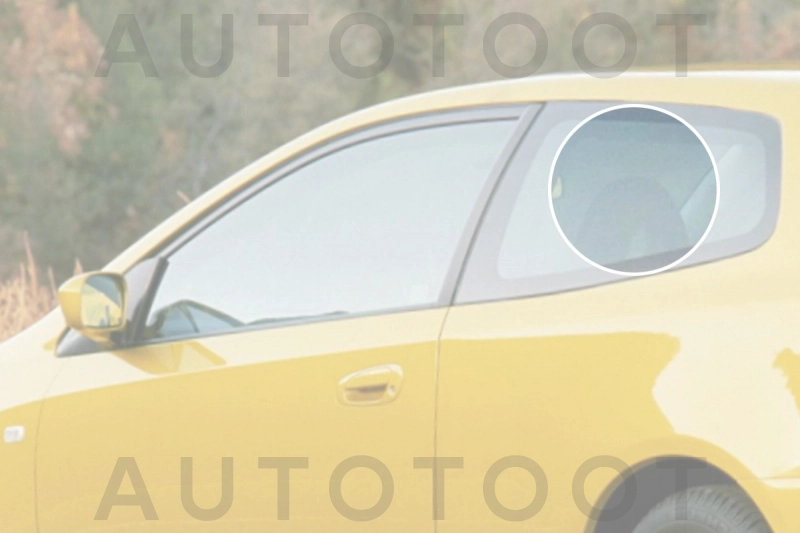 Стекло багажника боковое заднее левое -  для HONDA CIVIC