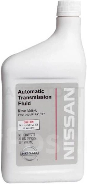 ATF Масло трансмиссионное синтетическое "ATF Matic Fluid D", 0.946л - Артикул 999MPAA100P - Производитель Nissan - Фото, Отзывы, Цены