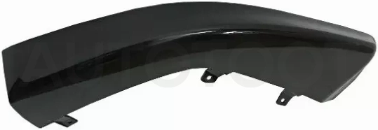 Спойлер бампера Mitsubishi Lancer 07-15 (Спереди/ Справа)