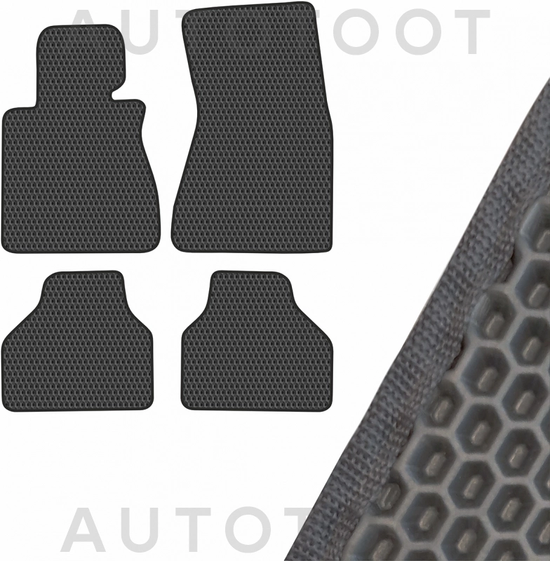 Коврик салона 4 штуки EVA Серый -  для BMW 7SERIES