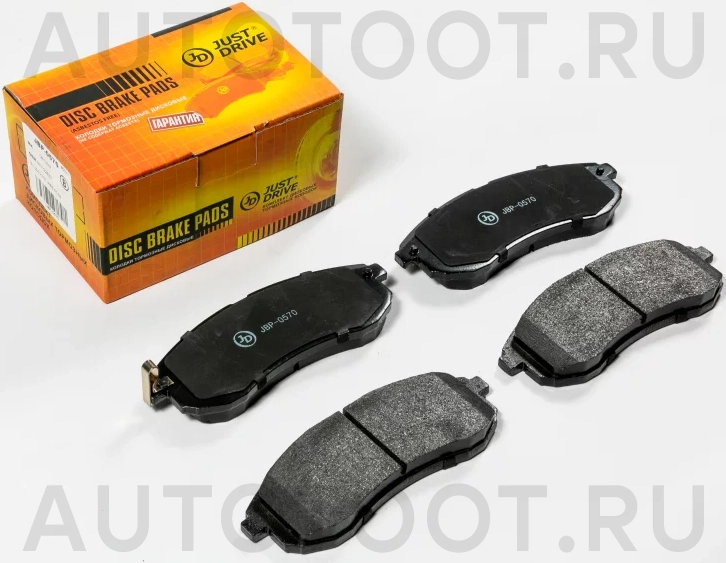 Колодки тормозные дисковые, передние - Артикул JBP0570 - Производитель Just Drive - Фото, Отзывы, Цены