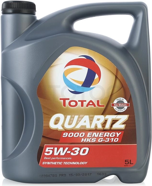 5W-30 масло моторное синтетическое Hyundai/Kia "QUARTZ 9000 ENERGY HKS", 5л