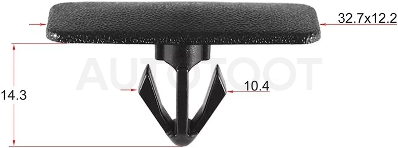 Клипса фиксатор GM (Продажа по 10шт) - Артикул STM11020 - Производитель Sat - Фото, Отзывы, Цены