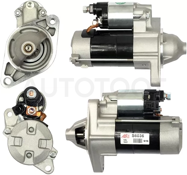 Стартер Toyota Allion (T240,T260) 01-21 / Corolla 00-13 (1 kW/ Z=9)