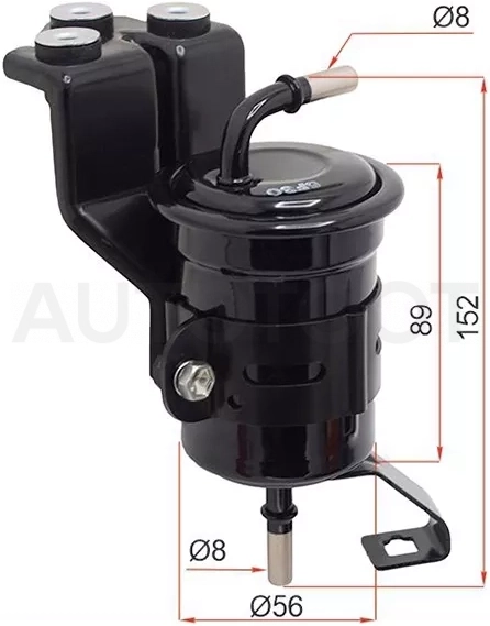 Фильтр топливный 1GR,2TR,3RZ,5VZ SURF/LC Prado ##J120 03