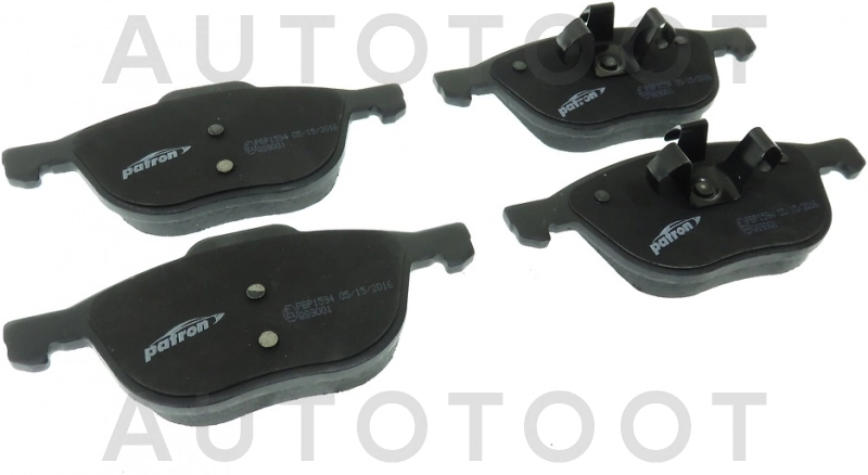 Колодки тормозные передние 1.4/1.6/1.8/2.0/2.5 -STBPYK3323ZA Sat для FORD FOCUS, FORD C-MAX, MAZDA 3 (AXELA), MAZDA 5 (PREMACY)